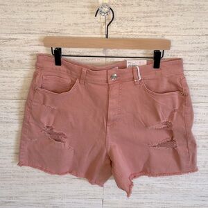 LC Lauren Conrad Distressed Shorts | SIZE 14